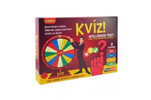 Play Land: Kvíz! társasjáték – szerencsekerék és tábla
