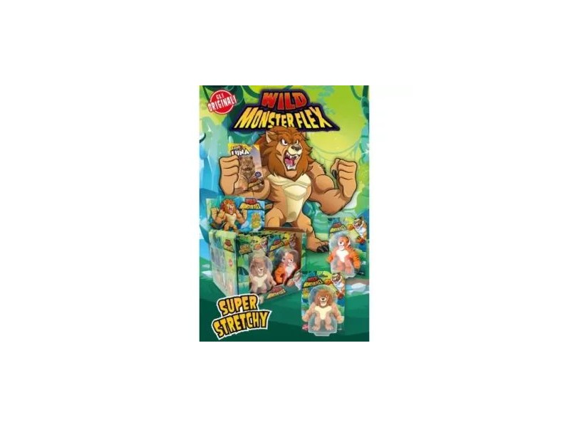 Monsterflex vadállatok - nyújtható figura (véletlenszerű)