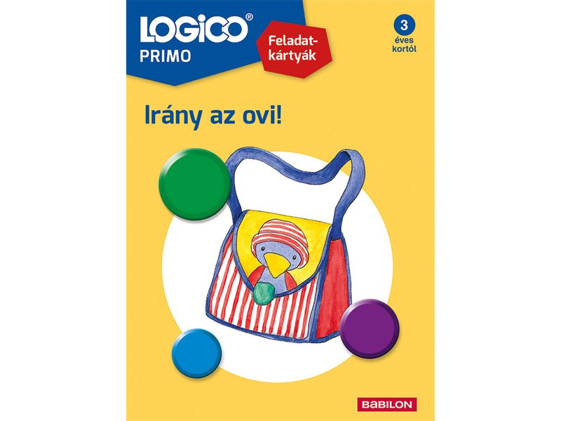 LOGICO Primo: Irány az ovi! fejlesztő játék