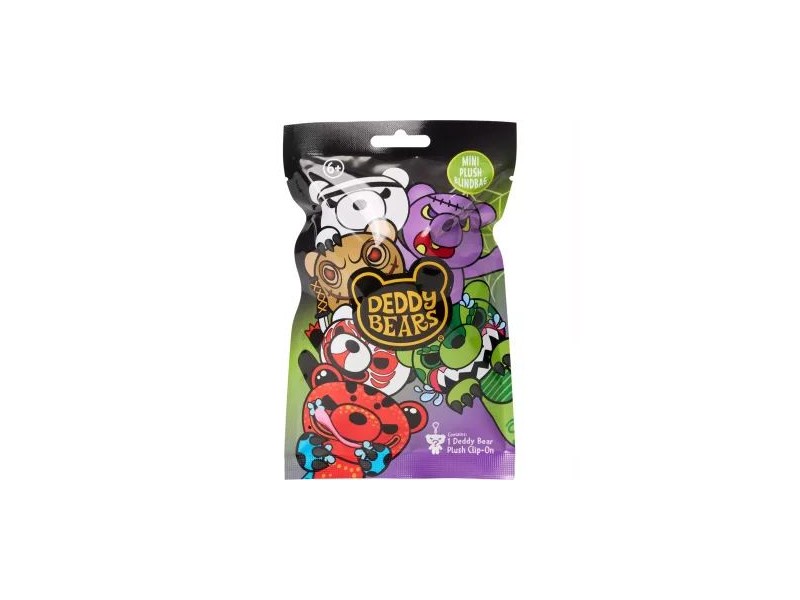 InnoV8 Deddy Bear plüss táskadísz – 5. széria, gyűjthető
