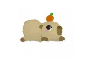 Kapibara mintás fólia lufi 58 x 71 cm