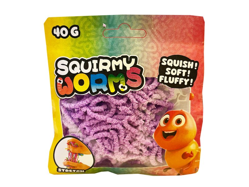 Örökmozgó kukacok gumicukor 40 g - többféle íz