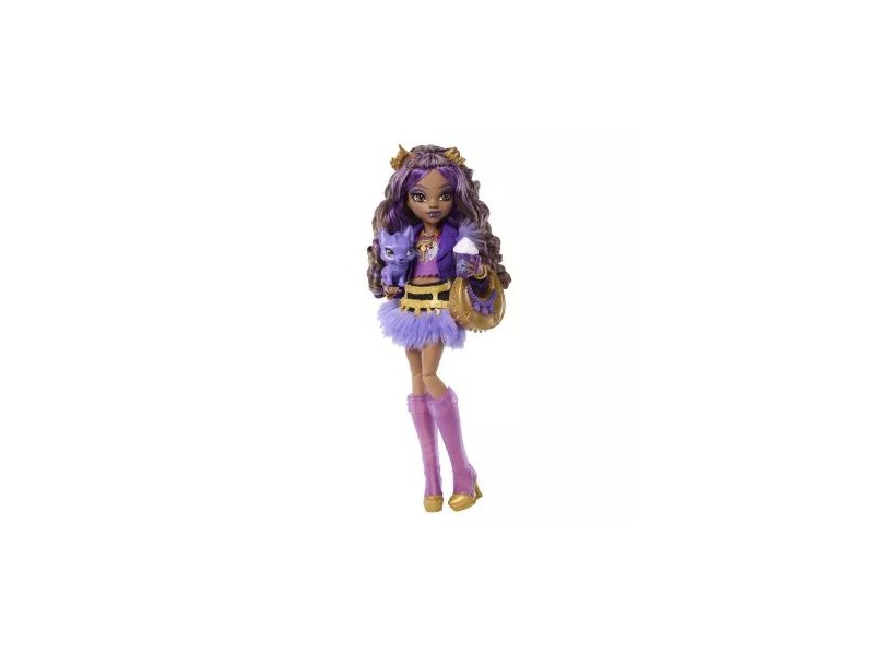 Monster High Clawdeen baba kiegészítőkkel