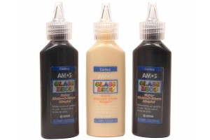 Üvegfesték kontúr készlet Amos Glass Deco 3x22 ml