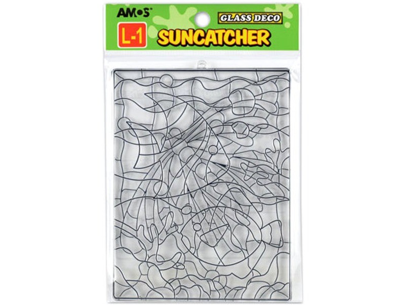 Üvegfestő 2 darabos kifesthető sablonok