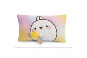 Nici Molang plüsspárna 43 x 25 cm - pasztell, 3D csillag