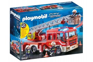 Playmobil létrás tűzoltóautó 9463 - fény és hang