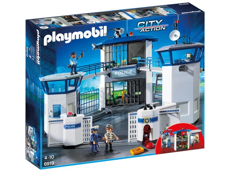 Playmobil Rendőrfőkapitányság 6919 - börtöncellákkal