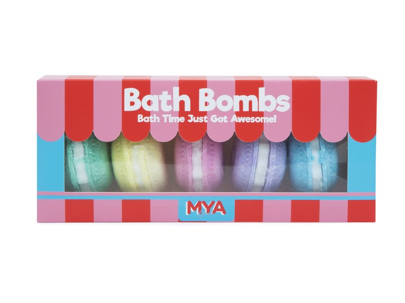 MYA macaron fürdőbomba szett (5 db)