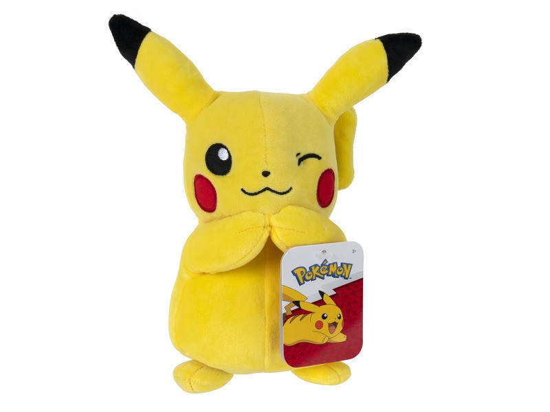 Pikachu plüss - kacsintó, 20 cm