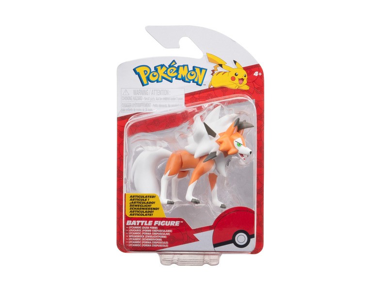 Pokémon Lycanroc 5 cm figura