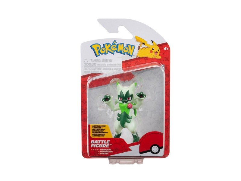 Floragato Pokémon figura 5 cm