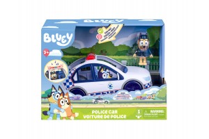 Bluey Rendőr Autó Készlet