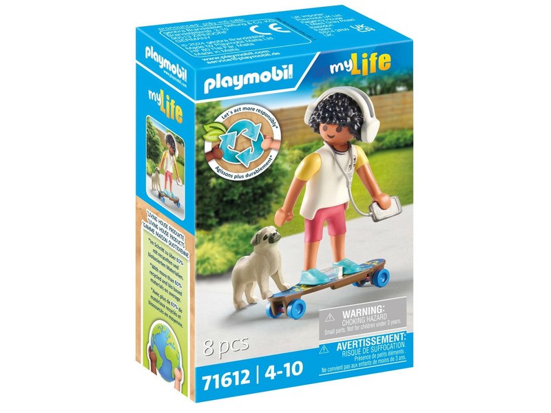 Playmobil My Life 71612 – Fiú kutyussal