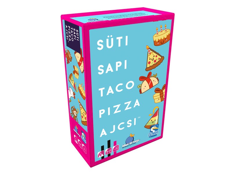 Süti Sapi Taco Pizza Ajcsi – pörgős parti kártyajáték