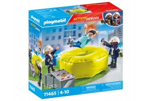 Playmobil Tűzoltók légpárnával - készlet