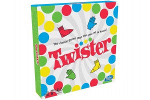 Hasbro Twister társasjáték - szőnyeg és pörgettyű