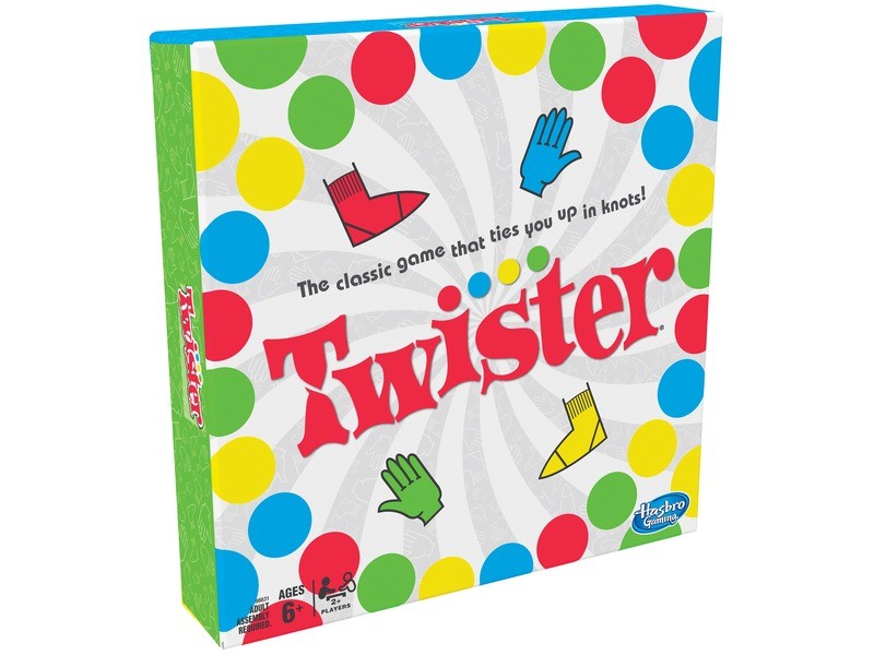 Hasbro Twister társasjáték - szőnyeg és pörgettyű