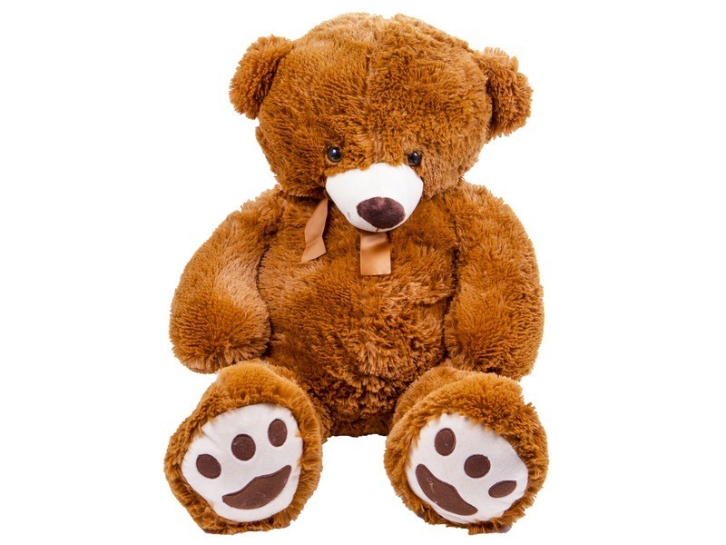 Mackó masnival plüssfigura - 100 cm