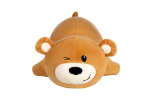 Miko plüss maci, 39 cm — puha, ölelhető