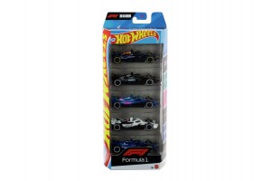 Hot Wheels F1 5 darabos kisautó szett