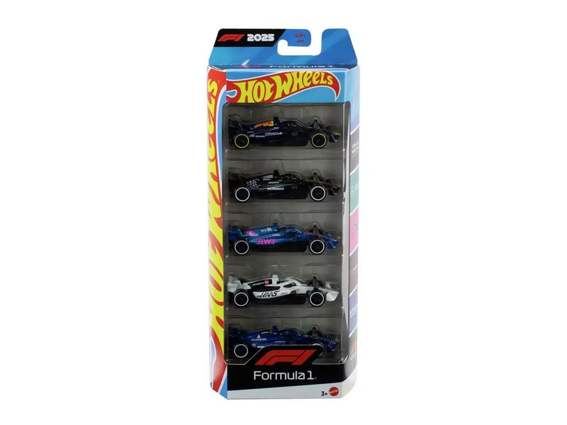 Hot Wheels F1 5 darabos kisautó szett