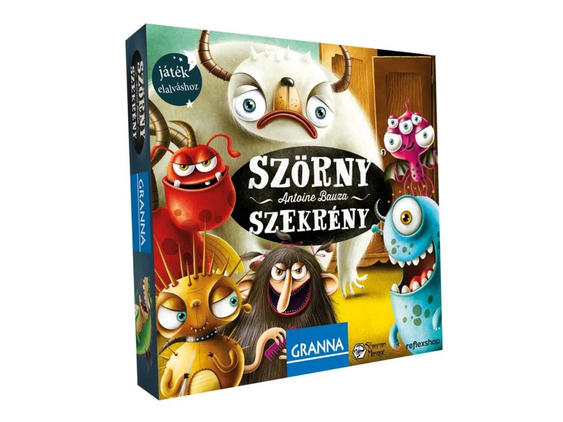 Szörnyszekrény társasjáték - dobozborító