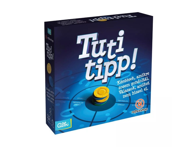Tuti tipp! társasjáték - játékdoboz