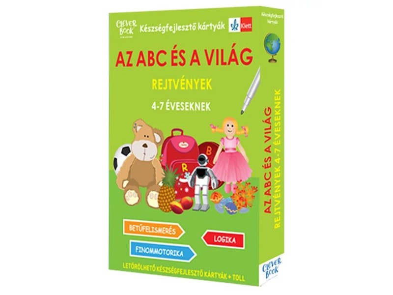Az ABC és a világ – rejtvények 4–7 éveseknek