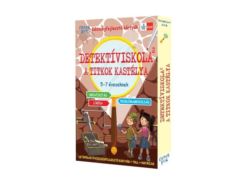 Detektíviskola 2 – A titkok kastélya borító