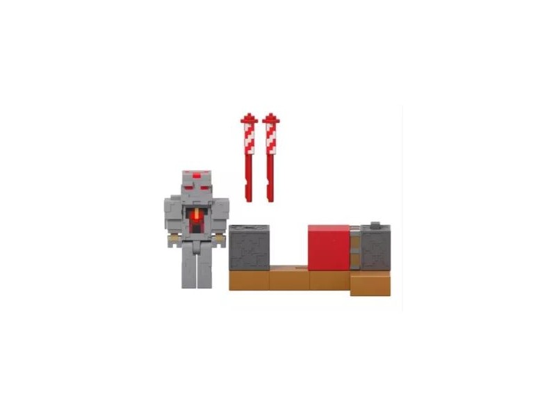 Minecraft: Tűzijáték akciófigura - 8 cm