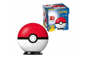 Puzzleball 3D 54 db – Pokémon puzzle labda