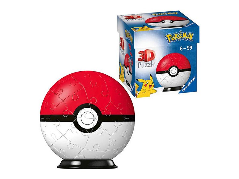 Puzzleball 3D 54 db – Pokémon puzzle labda