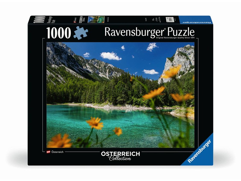 Puzzle 1000 db - Zöld-tó (Tragöß)