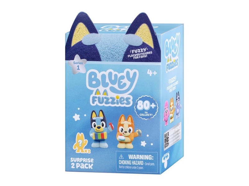 Bluey Fuzzies meglepetés dupla csomag figurák