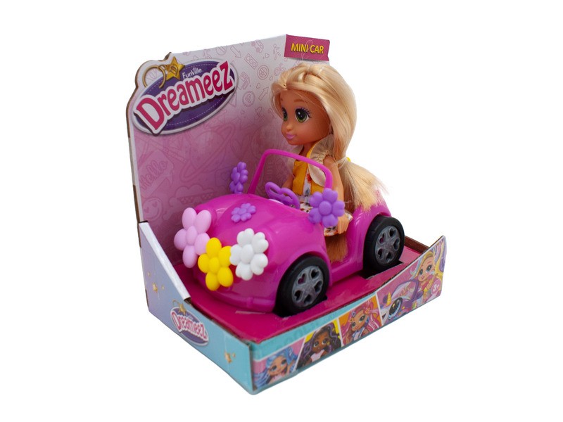 Dreameez mini baba autóban – puha utazási játék