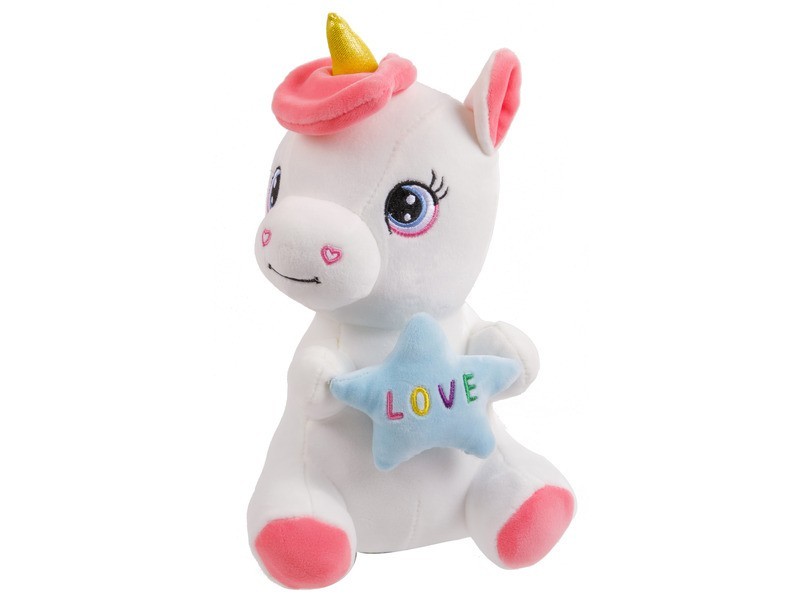 Plüss unikornis 25 cm - PK1006-25