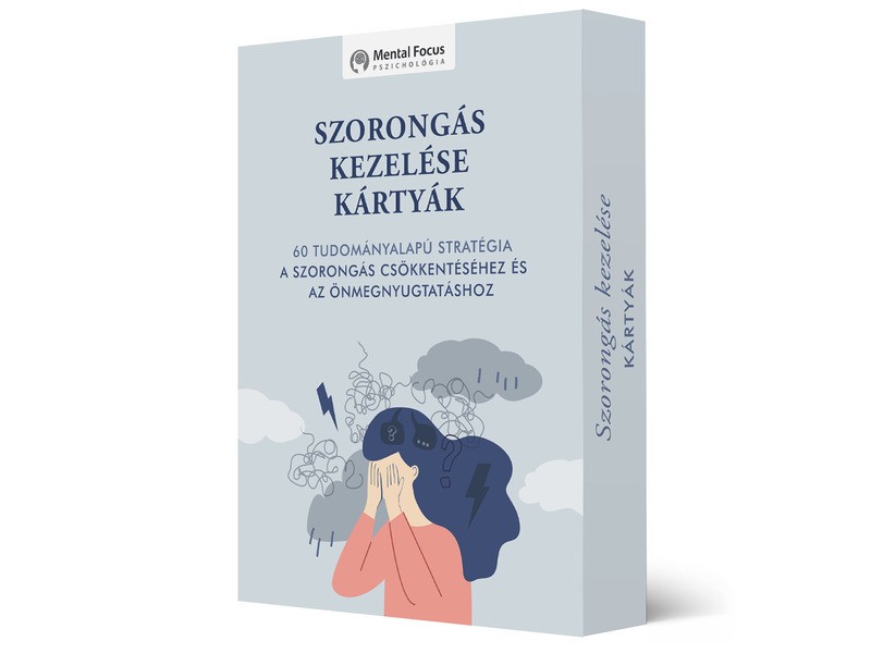 Szorongás kezelése - 60 önsegítő kártya