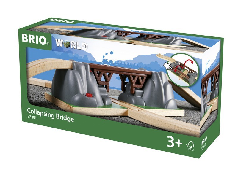BRIO fa híd - vonatos játékkiegészítő