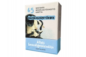 Állati beszélgetésindító kártyajáték – 65 illusztrált kártya