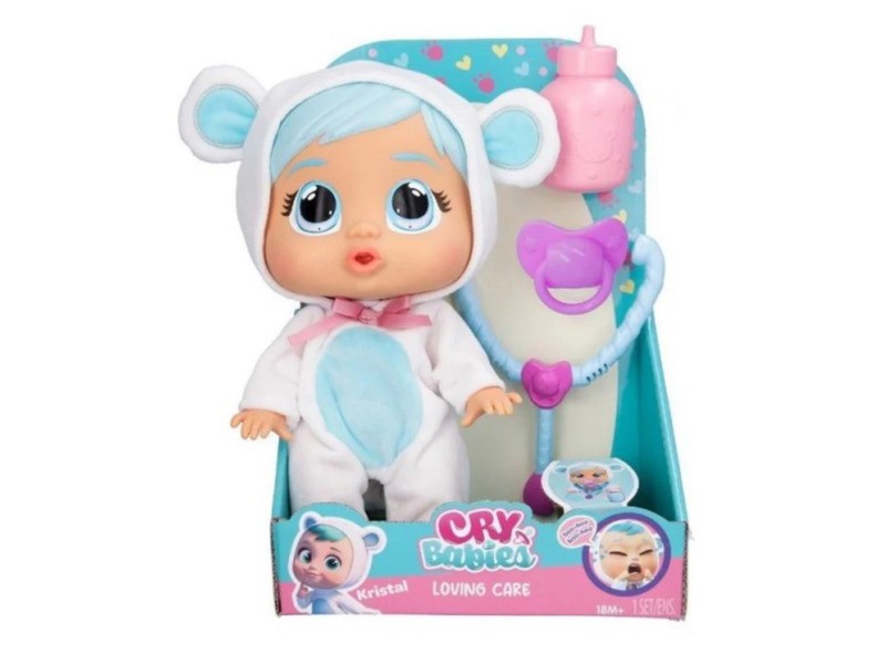 Cry Babies Kristal interaktív játékbaba
