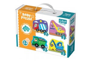 Trefl Munkagépek bébi forma puzzle - termékkép