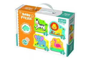 Trefl Szafari bébi forma puzzle