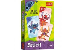 Trefl Fekete Péter kártyajáték – Stitch, 25 lap