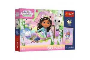 Trefl Premium Plus Kids – Gabi és a cicák, 100 db puzzle
