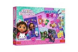 Trefl Gabi babaháza Mix & Play 8 az 1-ben társasjáték
