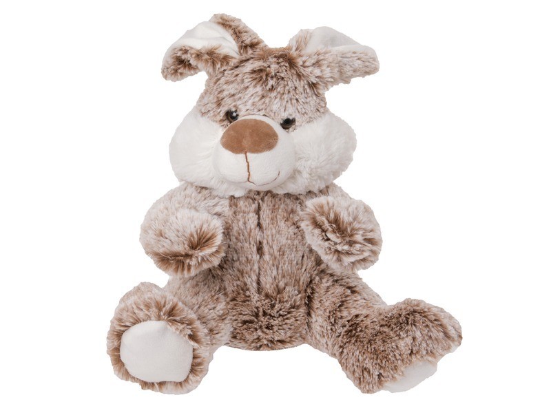 Barna puha plüss nyuszi — 25 cm
