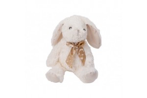 Plüss nyuszi 25 cm — puha, hosszú fülekkel