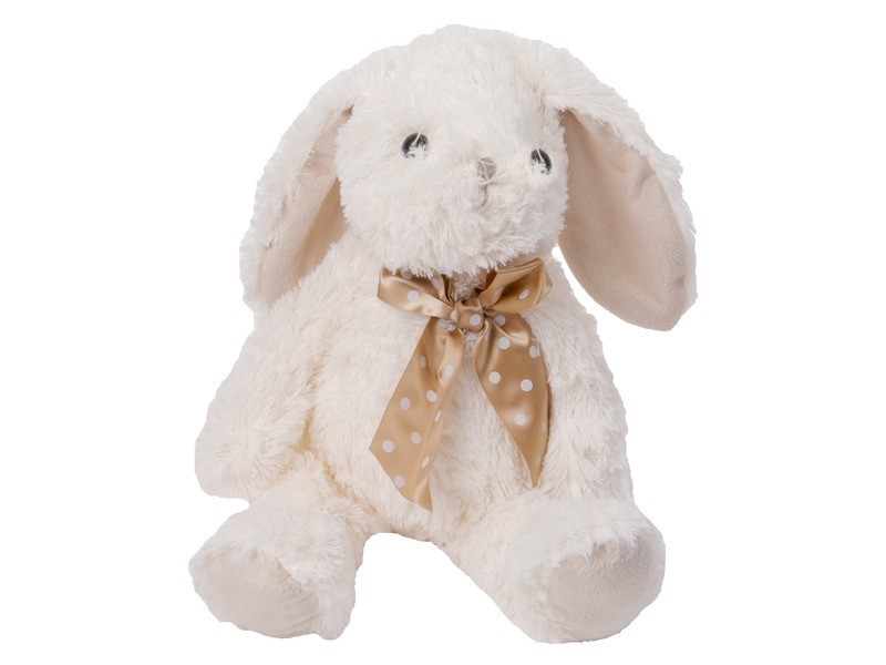 Plüss nyuszi 25 cm — puha, hosszú fülekkel