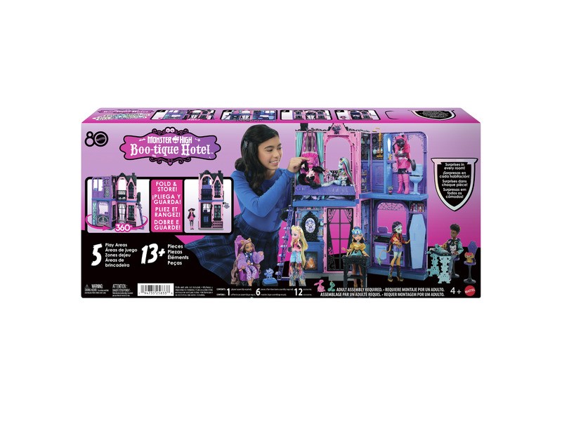 Monster High szörnyszálló játékszett – játékhotel